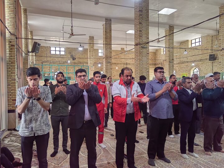 تصاویر/ اقامه نمازجمعه شهر شهداد