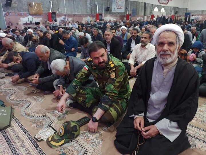 تصاویر/ نمازعبادی سیاسی جمعه کاشان