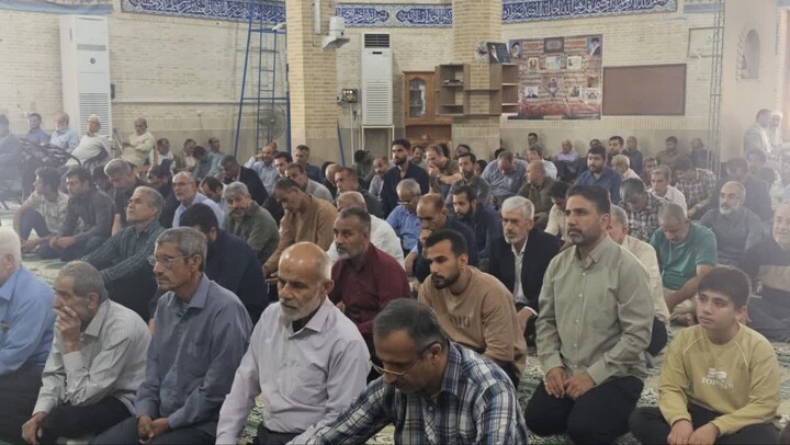 نماز جمعه عالیشهر به روایت تصویر