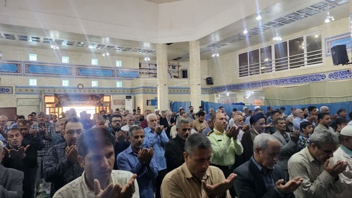 نماز جمعه عالیشهر به روایت تصویر