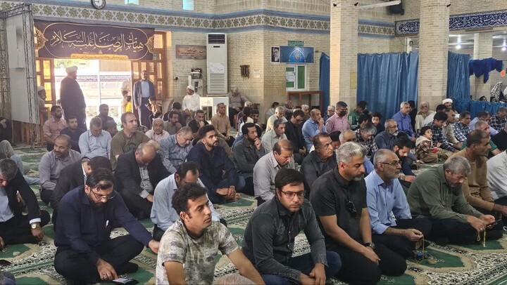 نماز جمعه عالیشهر به روایت تصویر