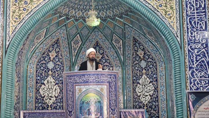 نماز جمعه عالیشهر به روایت تصویر