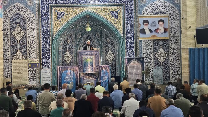 نماز جمعه عالیشهر به روایت تصویر