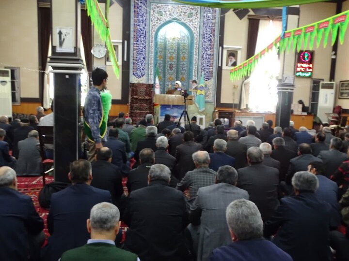 تصاویر/ نماز جمعه ۲۴ بهمن چهاربرج