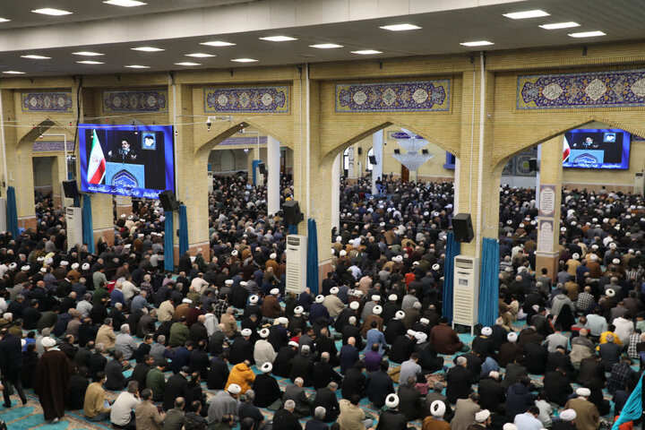 تصاویر/ آیین عبادی سیاسی نماز جمعه ارومیه