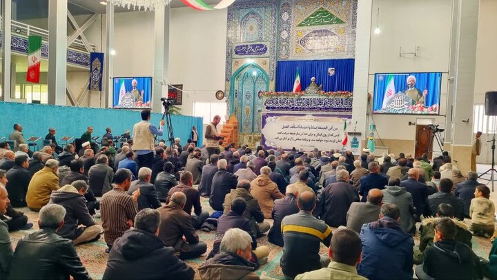 تصاویر/ اقامه نمازجمعه شهر رابر