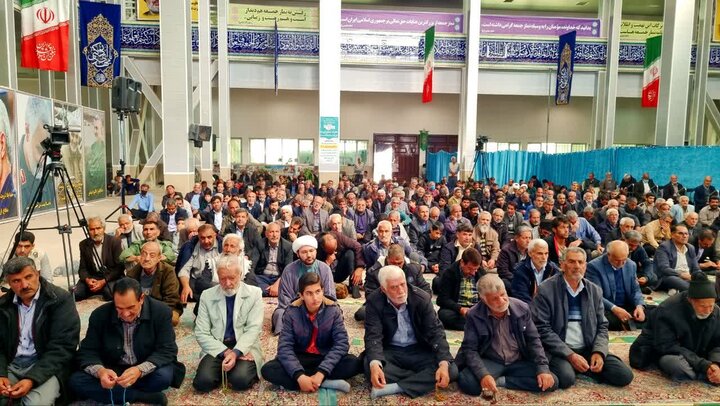 تصاویر/ اقامه نمازجمعه شهر رابر