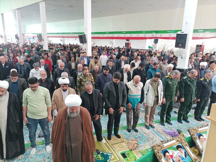 تصاویر/ نماز عبادی سیاسی جمعه آران وبیدگل
