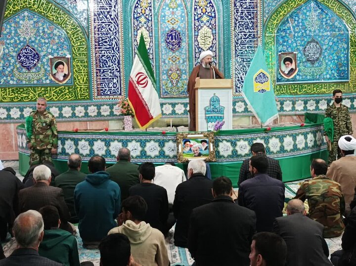 تصاویر/ نماز عبادی سیاسی جمعه آران وبیدگل