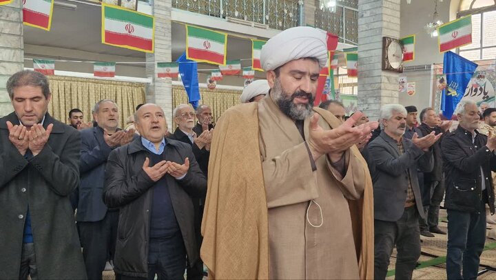 تصاویر/ نماز جمعه ۲۴ بهمن پلدشت