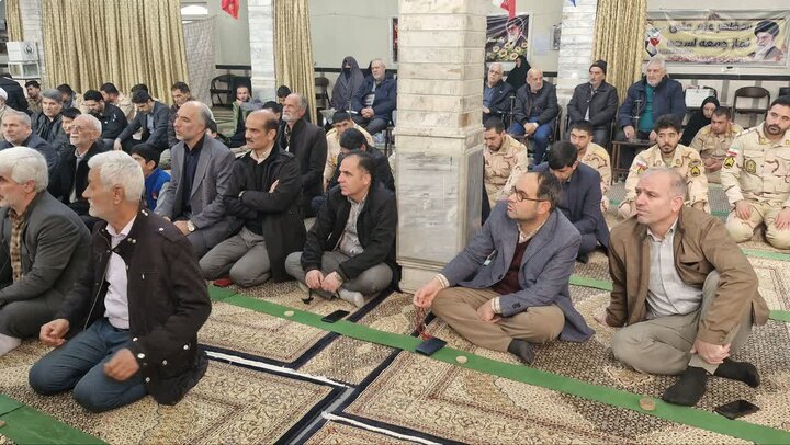 تصاویر/ نماز جمعه ۲۴ بهمن پلدشت