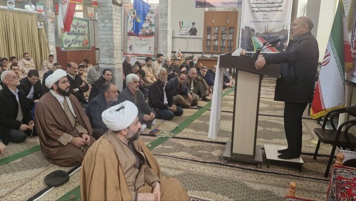 تصاویر/ نماز جمعه ۲۴ بهمن پلدشت