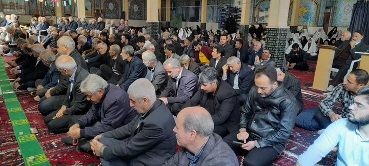 تصاویر/ نماز عبادی سیاسی جمعه جوشقانی قالی