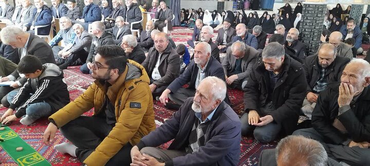 تصاویر/ نماز عبادی سیاسی جمعه جوشقانی قالی