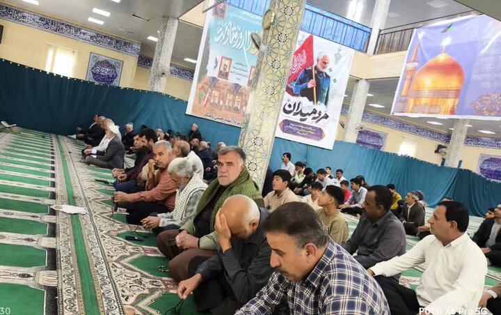 تصاویر/ اقامه نمازجمعه شهر فاریاب