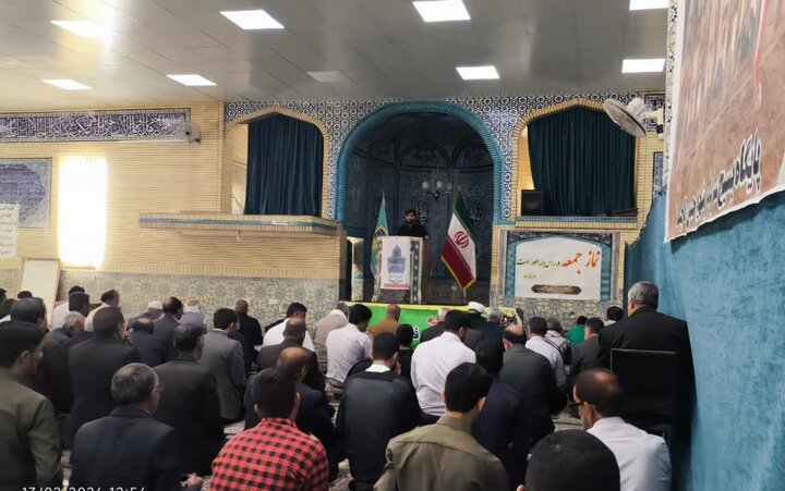 تصاویر/ اقامه نمازجمعه شهر فاریاب