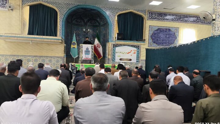 تصاویر/ اقامه نمازجمعه شهر فاریاب