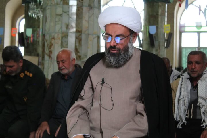 تصاویر/ برگزاری نماز جمعه شهرستان خاتم