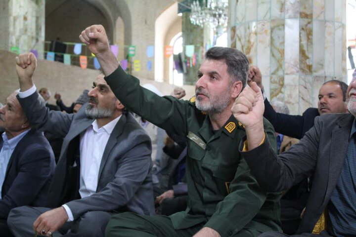 تصاویر/ برگزاری نماز جمعه شهرستان خاتم