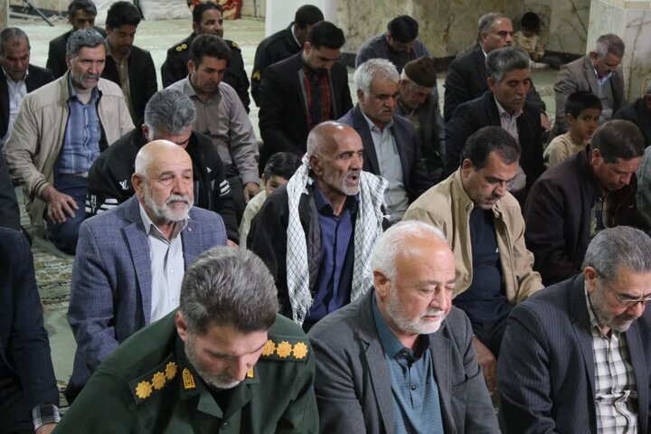 تصاویر/ برگزاری نماز جمعه شهرستان خاتم