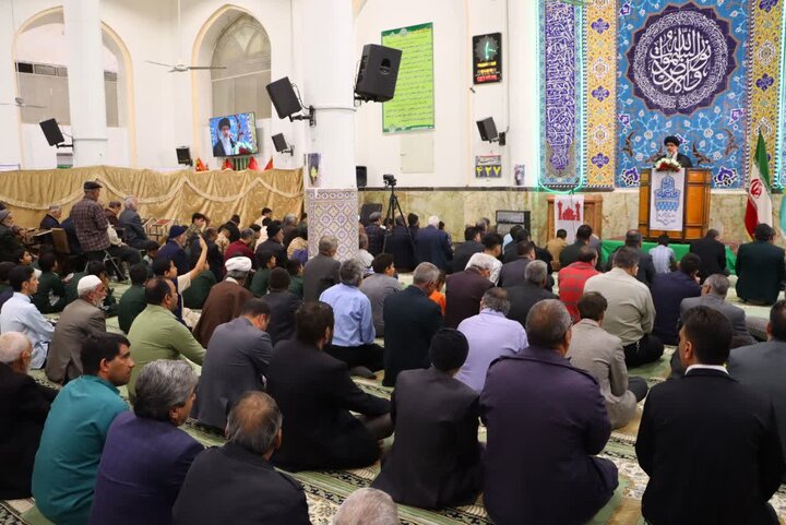 تصاویر/ برگزاری نماز جمعه شهرستان بافق