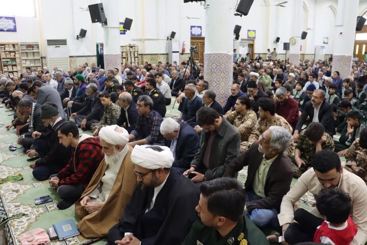 تصاویر/ برگزاری نماز جمعه شهرستان بافق