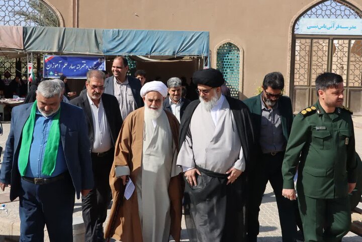 تصاویر/ برگزاری نماز جمعه شهرستان بافق