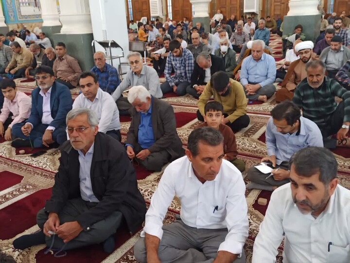 نماز جمعه برازجان به روایت تصویر