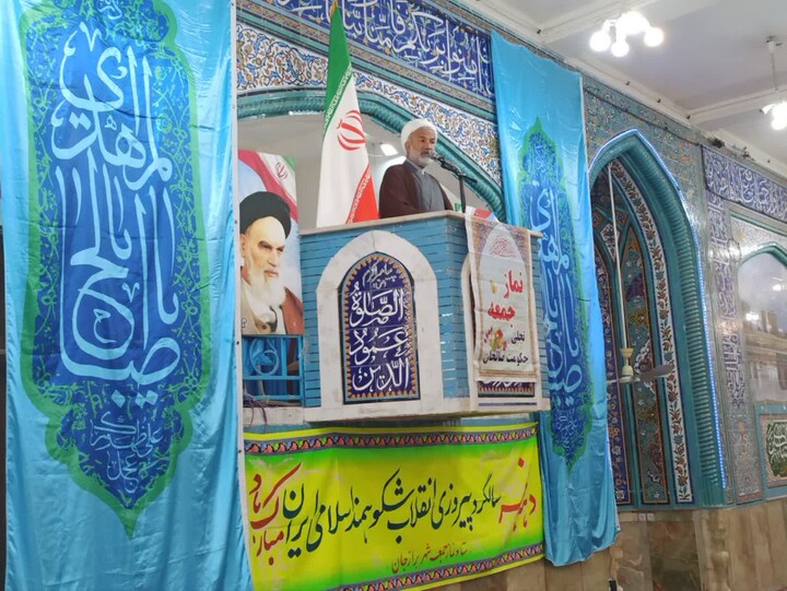 نماز جمعه برازجان به روایت تصویر
