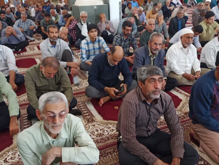 نماز جمعه برازجان به روایت تصویر