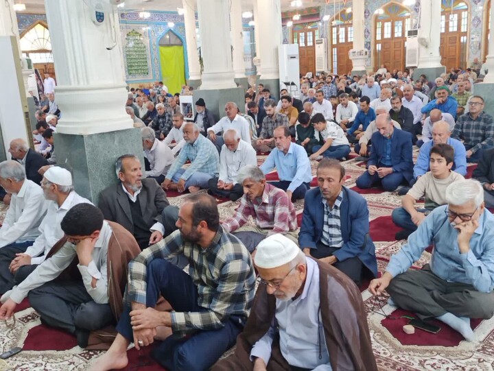 نماز جمعه برازجان به روایت تصویر