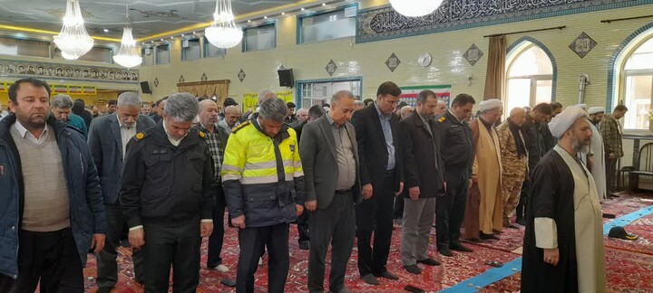 تصاویر/اقامه نماز عبادی سیاسی جمعه در اسکو