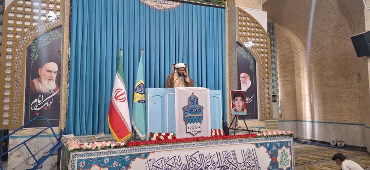 تصاویر/ اقامه نمازجمعه شهر کهنوج