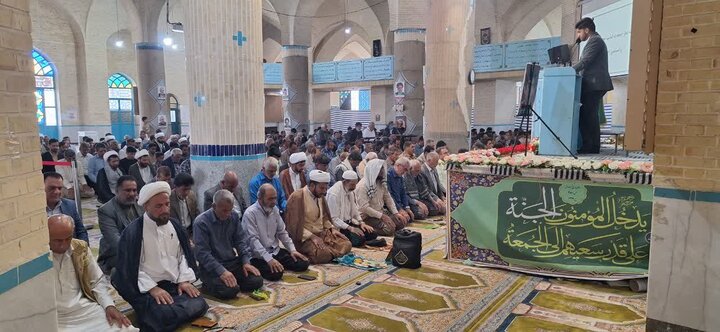 تصاویر/ اقامه نمازجمعه شهر کهنوج