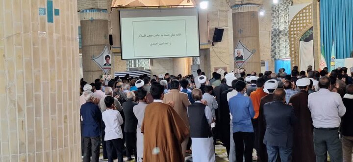 تصاویر/ اقامه نمازجمعه شهر کهنوج