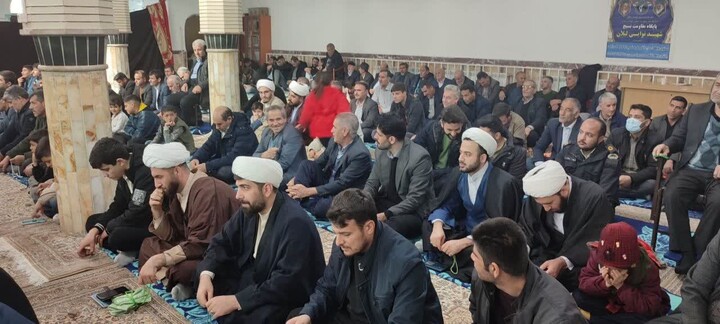 تصاویر/اقامه نماز عبادی سیاسی جمعه در لیلان