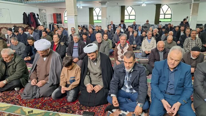 تصاویر/اقامه نماز عبادی سیاسی جمعه در ترکمنچای