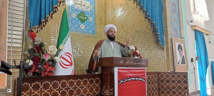 تصاویر/اقامه نماز عبادی سیاسی جمعه در لیلان