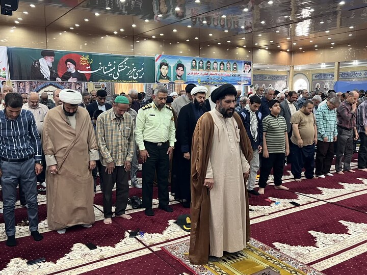 نماز جمعه خورموج به روایت تصویر