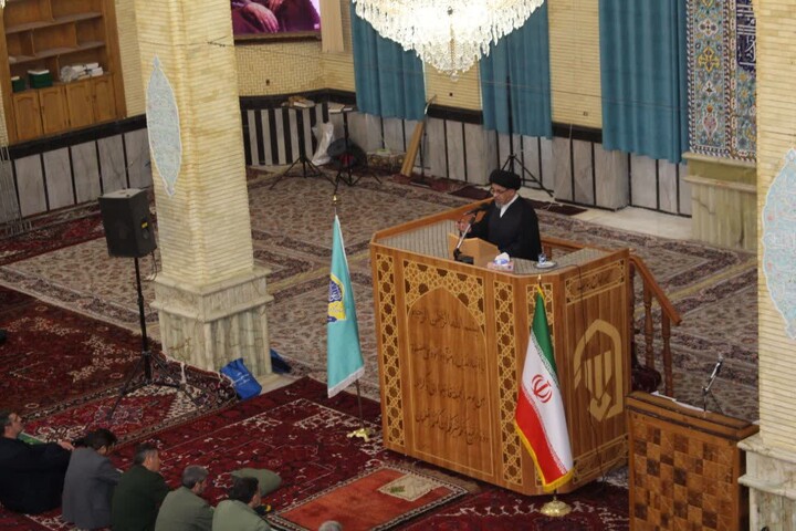 تصاویر/اقامه نماز عبادی سیاسی جمعه در بناب