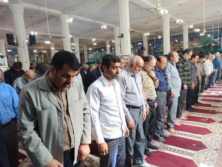 نمازجمعه دشتستان به روایت تصویر