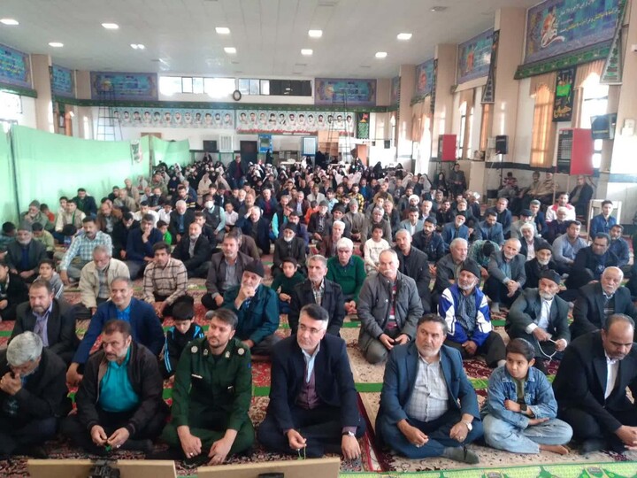 تصاویر| برگزار مراسم نماز جمعه خوسف