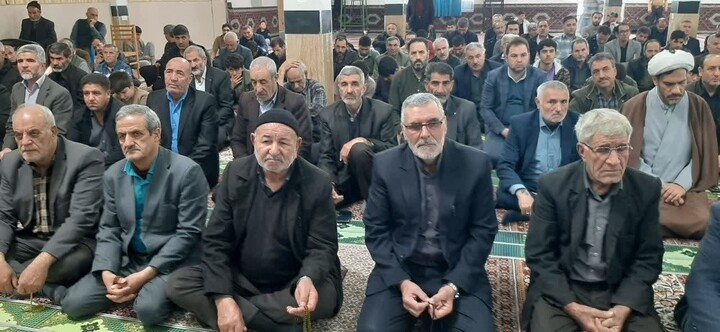 تصاویر/اقامه نماز عبادی سیاسی جمعه در دندی