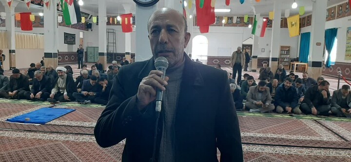 تصاویر/اقامه نماز عبادی سیاسی جمعه در دندی