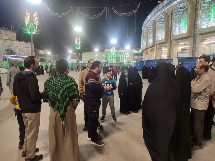 تصاویر/ زیارت اماکن مقدس کربلا توسط طلاب و روحانیون کردستان