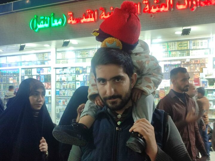 تصاویر/ زیارت اماکن مقدس کربلا توسط طلاب و روحانیون کردستان