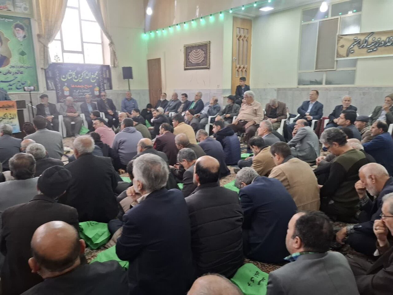 مراسم ترحیم مرحوم آیتالله مناقب در کاشان برگزار شد+تصاویر