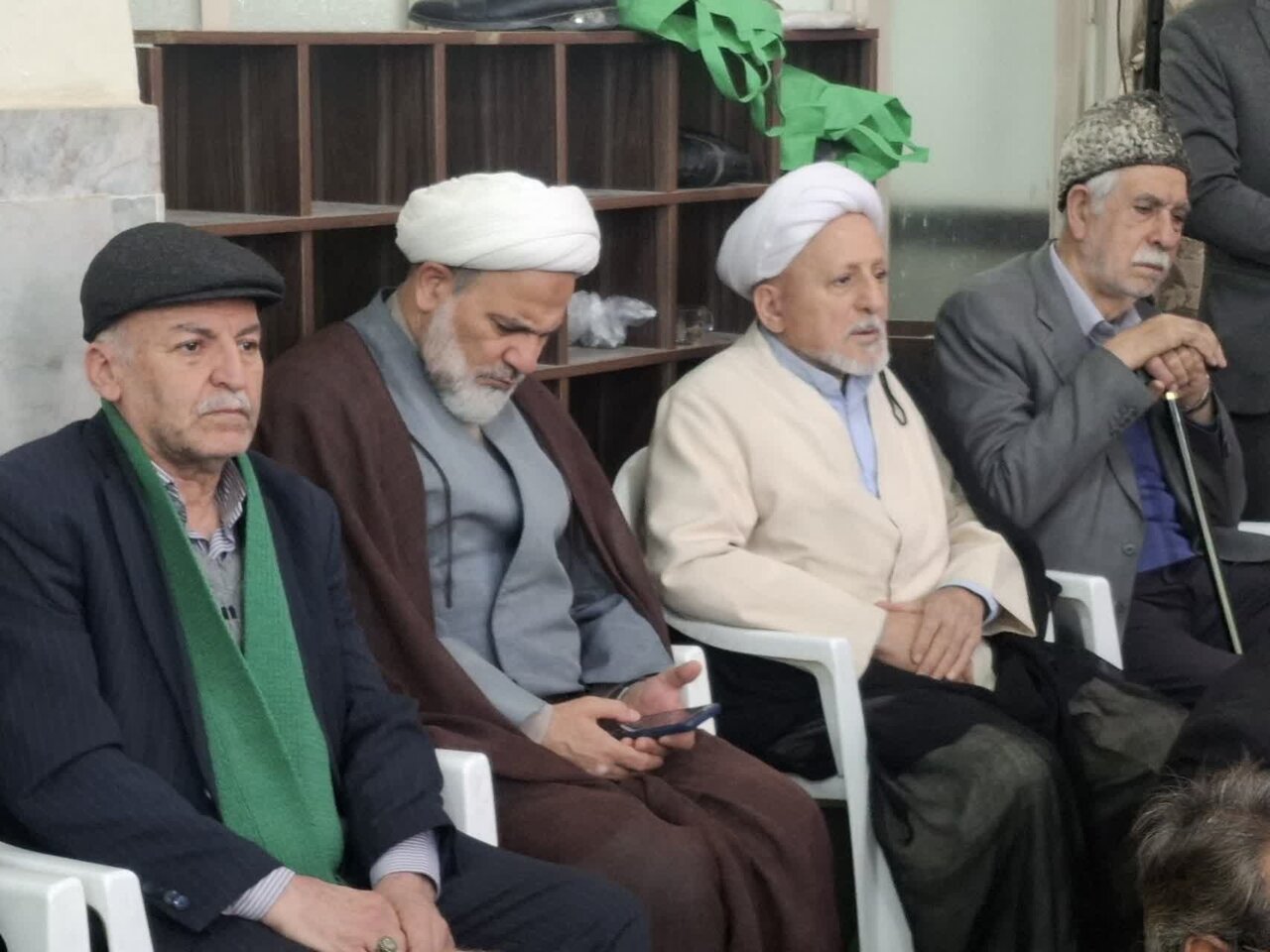 مراسم ترحیم مرحوم آیتالله مناقب در کاشان برگزار شد+تصاویر