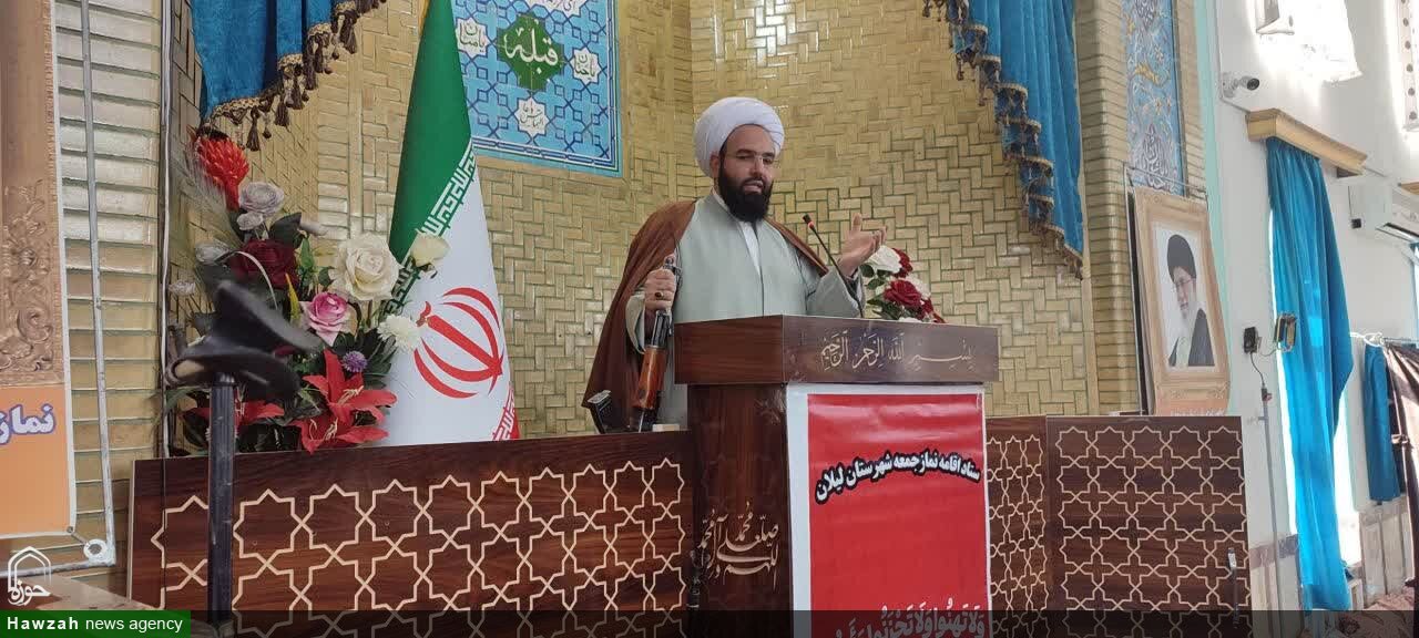 تصاویر/نماز عبادی سیاسی جمعه در لیلان