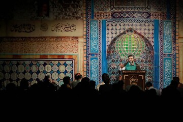 تصاویر| مناجات شعبانیه هیئت فدائیان حسین